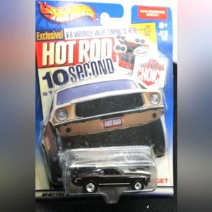 1970 Mustang Mach 1 Hot Wheels Hot Rod Target edition car black